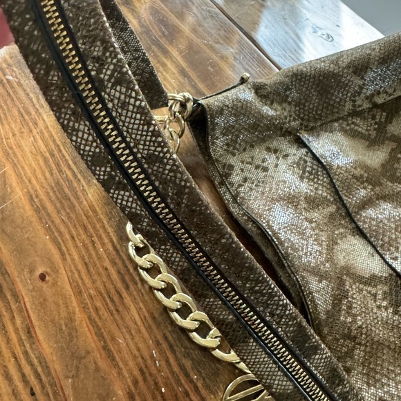 ANTONIO MELANI Large Snake Print Hobo Handbag - Picture 14 of 14